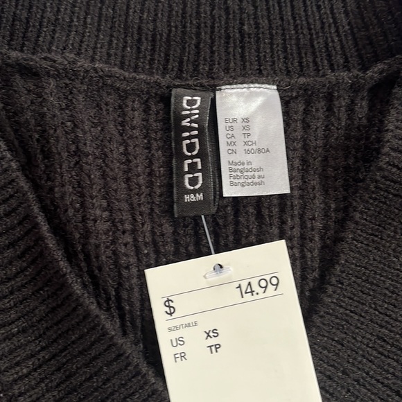 Black H&M Sweater Vest - Picture 2 of 4
